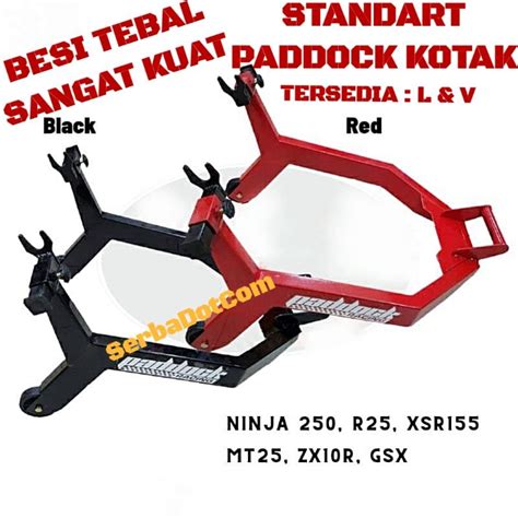 Jual Standart Standar Pedok Paddock Padock Padok Peddock Kotak V Y L