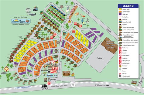 garden city utah campground map bear lake marina side koa holiday
