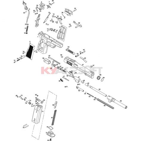 Exploring the Intricate Parts of a Browning Hi Power: A Comprehensive Diagram