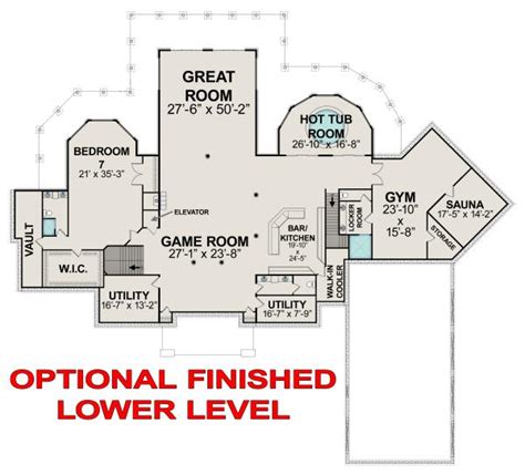 Log Mansion Home Plan by Golden Eagle Log & Timber Homes