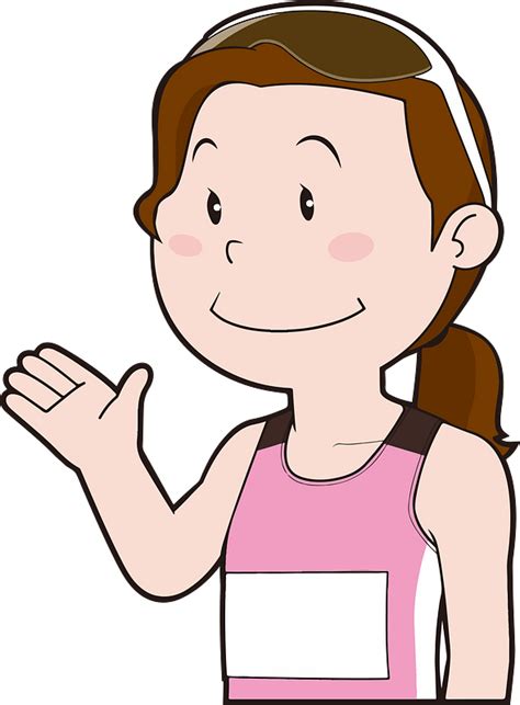 Track And Field Athlete Clipart Reporter Clipart Png Transparent Png