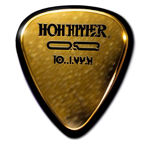 Download Gold Guitar Pick Png Xvn5