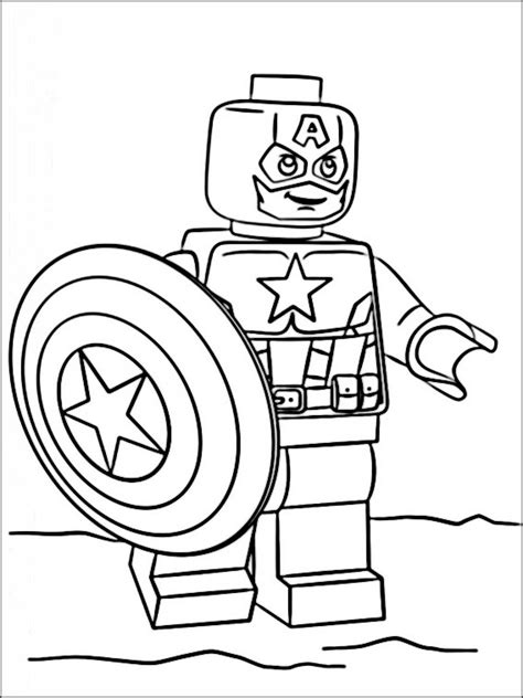 Dibujos Para Colorear Lego Marvel Heroes 7