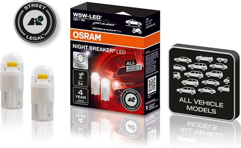 Osram Night Breaker LED Smart H7 Up To 330 More Brightness 6000 K