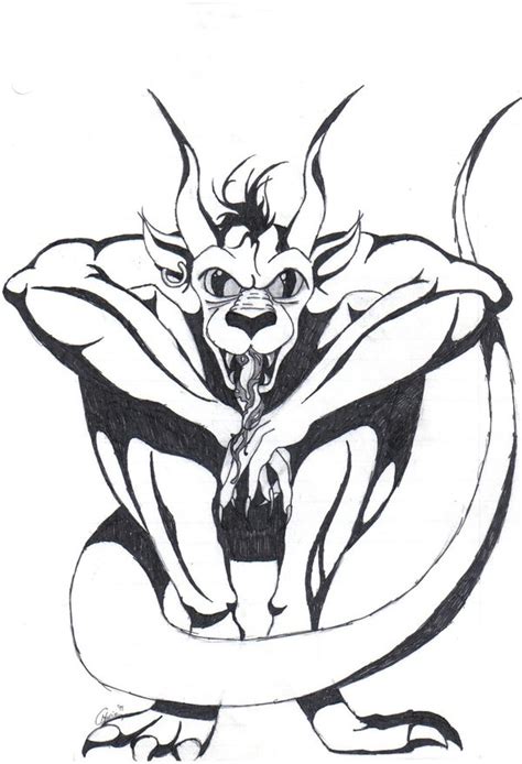 Gargoyles Drawing At Getdrawings Free Download