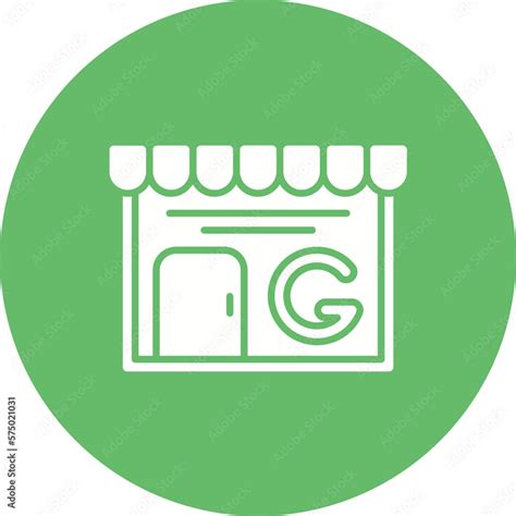 Google My Business Icon Stock Vector | Adobe Stock