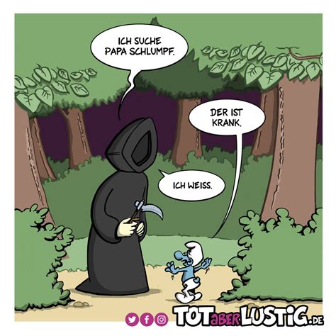 Papa Schlumpf Tot Aber Lustig