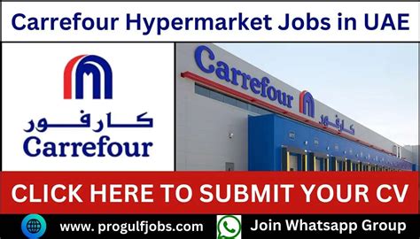 Carrefour Hypermarket Jobs In Dubai 2024 Great Opportunity