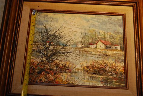 Original Oil Painting X Signed Knox Or K Nox Vintage Etsy Uk