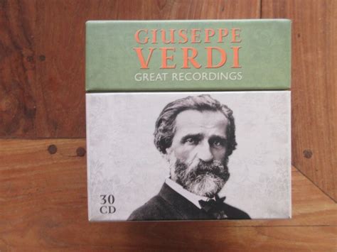 Giuseppe Verdi Great Recordings 30 Cd Box Cd Box Set Catawiki