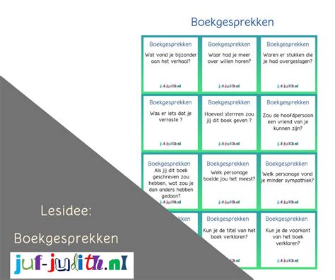 Boekgesprekken Juf Judith Nl