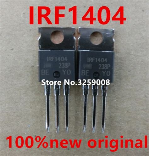 IRF1404 100 New Imported Original 5PCS 10PCS In Relays From Home