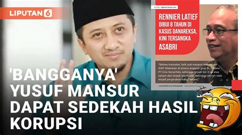 KOCAKYUSUF MANSUR CERITA NGAWUR LAGI DI DUGA TERIMA DUIT DARI