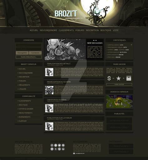 brozitemplate  takchou  deviantart