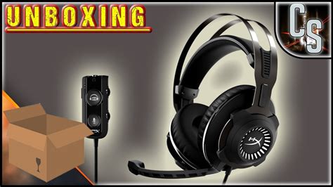 Headset Hyperx Cloud Revolver S Unboxing Youtube