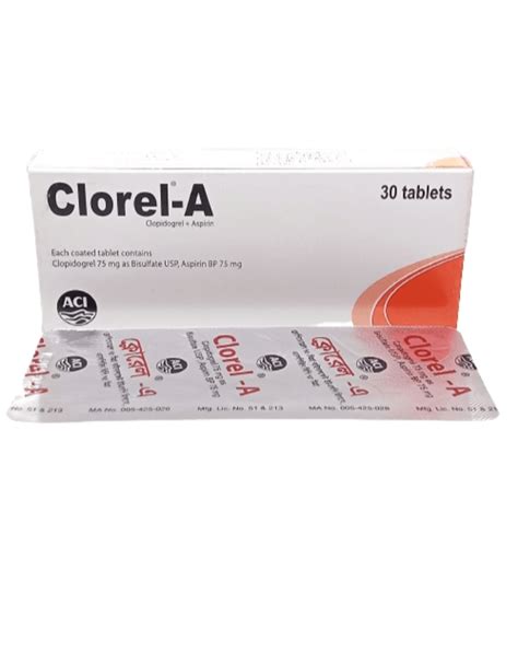 Clorel A Tablet 10 S Strip Online Pharmacy BD