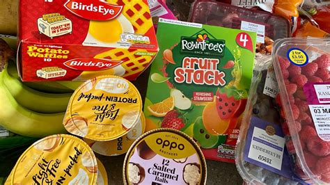 Tesco Food Shopping Haul Slimming World Grocery Haul Uk Youtube