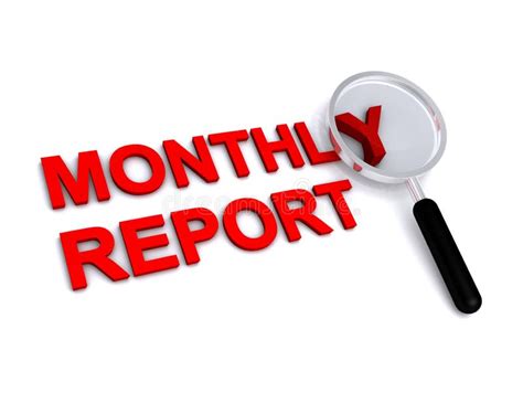 Monthly Reports Clip