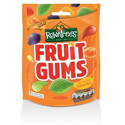 Rowntrees Fruit Gums 120g Retro Sweets Pick And Mix Sweets