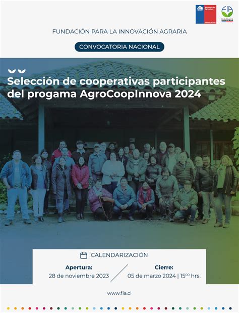 Selecci N De Cooperativas Participantes Del Programa Agrocoopinnova