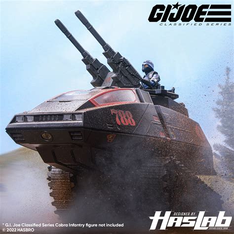 G I Joe Classified Series Haslab Cobra Hiss Tactician Official Early