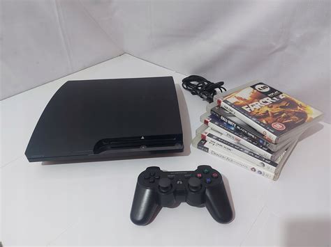 Konsola Sony Playstation 3 Slim 320 GB 5 Gier Sklep Opinie Cena W