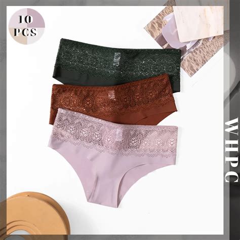Pcs Female Sexy Panties Set Pieces Lace Women S Underwear Kit With Lingerie Soft