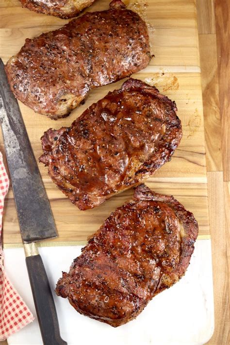 Grilled Ribeye Steaks With Brown Sugar Rub Out Grilling