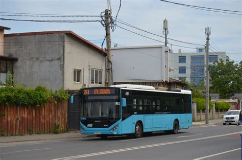 Autobuzele liniei 243 nu mai opresc în stația INML pe sensul spre