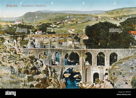 Izmir Turkey Roman Aqueduct Hi Res Stock Photography And Images Alamy