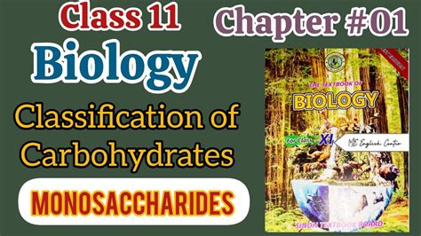 Monosaccharidesclassification Of Carbohydrates 11th Biology Chapter01 Biological