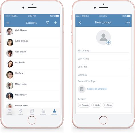 Add a New Contact | CiviMobile - a mobile application for CiviCRM