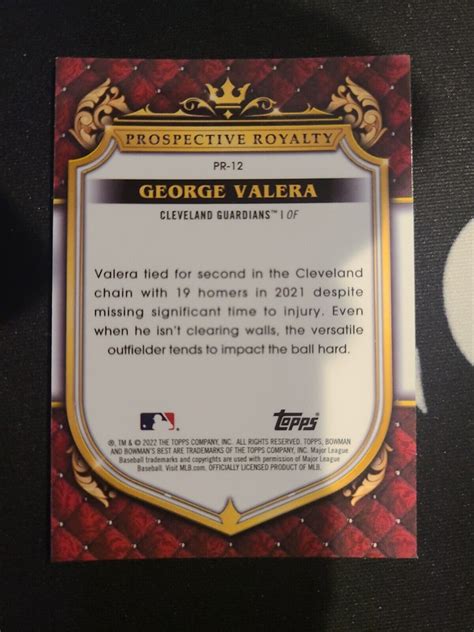 Bowman S Best George Valera Prospective Royalty Pr Guardians