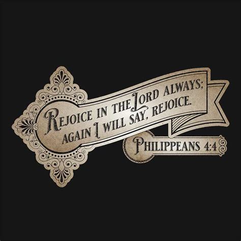 Philippians 4:4 | Scriptural Threads