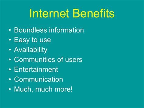 SS1 Computer Science Third Term: Internet Benefits to Users - Passnownow