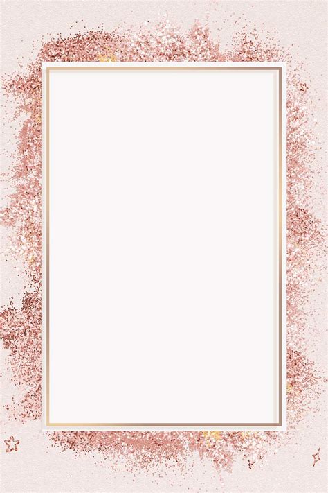 rose gold frame designs  vector graphics clip art psd png