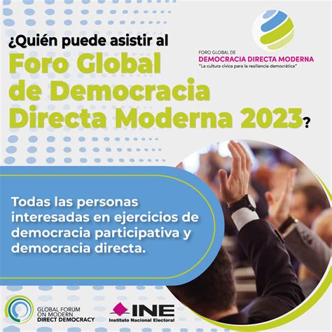 INEMexico on Twitter Sé parte del Foro Global de Democracia Directa