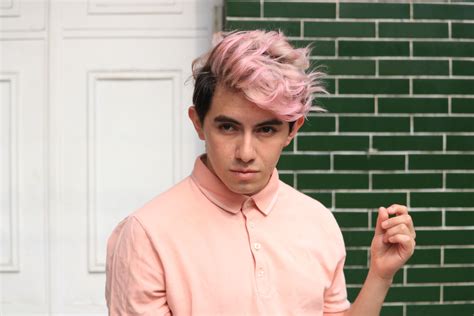 Mens Pink Hair All About Hair For Men Pink Hair Colour For Men