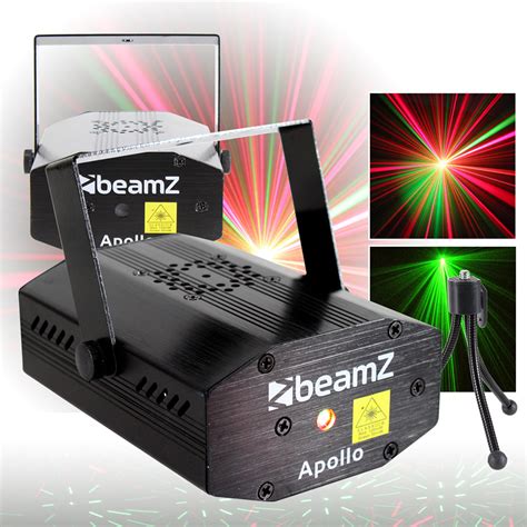 Beamz Apollo Disco Laser Light Pair