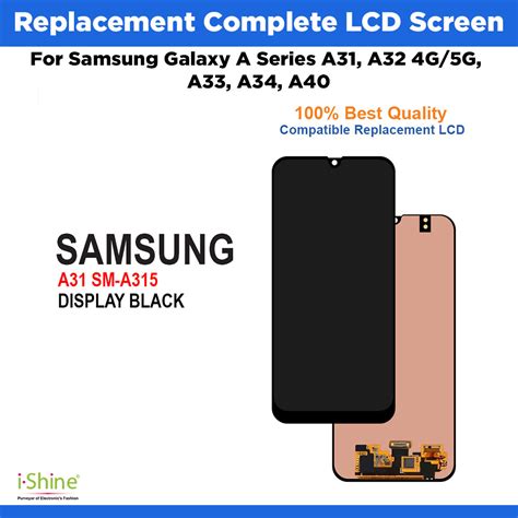 Replacement Complete Lcd Screen For Samsung Galaxy A Series A A G