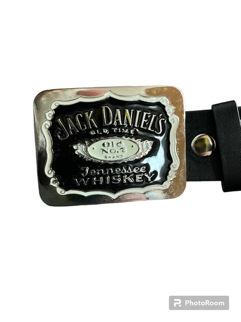 Jack Daniels No 7 Buckle With Belt Jack Daniel S Old Time Tennessee Whiskey