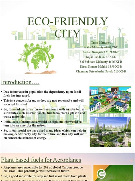 Eco Friendly City | PDF