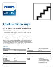 Bvp Led S Psu Ofa Pdf Lighting Coreline Tempo Large