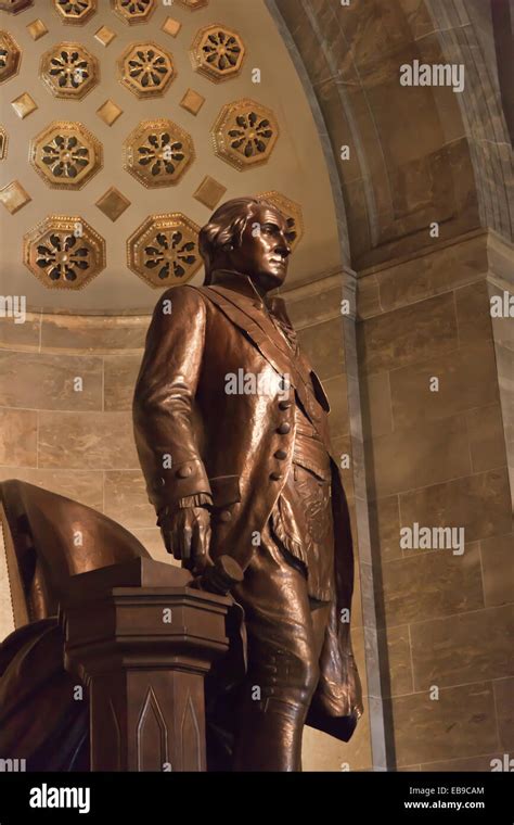 The Statue Of George Washington At The George Washington Masonic