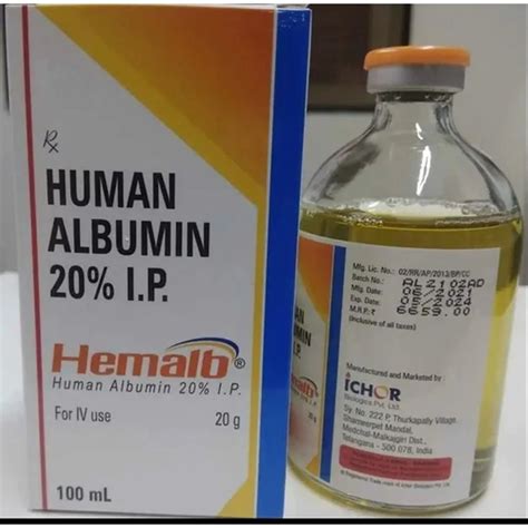 Human Albumin Injection 100 Ml At 6501 Bottle Buminate In Chennai