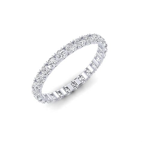 Achetez Glamira Bague Soderman En Or Blanc Diamant Carats Ronde