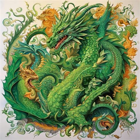 ArtStation - Art of the Green Dragon | Artworks