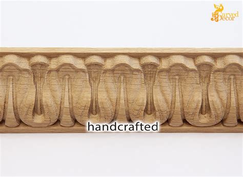 Classical Carved Molding Trim From Oak Etsy Uk