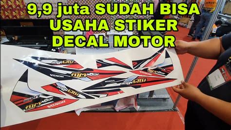 Allprint Expo 2019 Printer Cetak Stiker Decal Motor Termurah Youtube