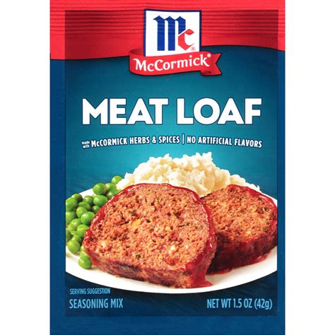 McCormick Classic Meat Loaf Seasoning Mix Packet 1 5 Oz Walmart